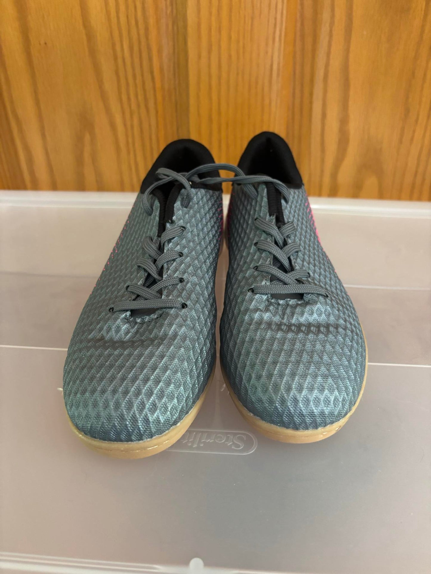Size 5 Gray and Pink Futsal