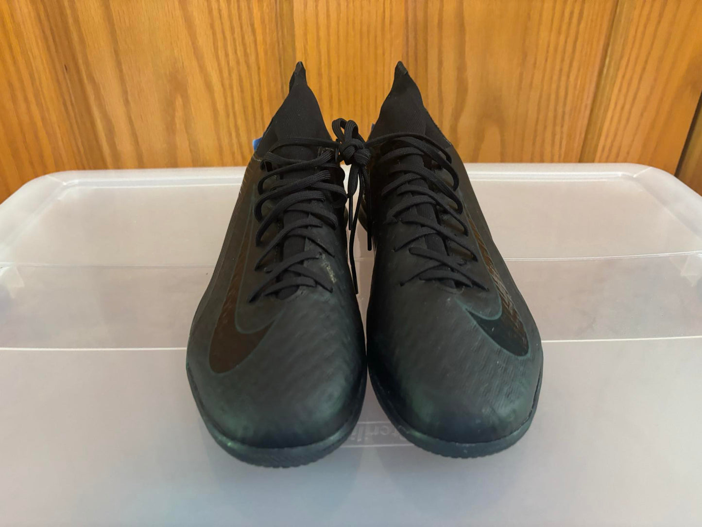 Size 8.5 Black Futsal Cleats