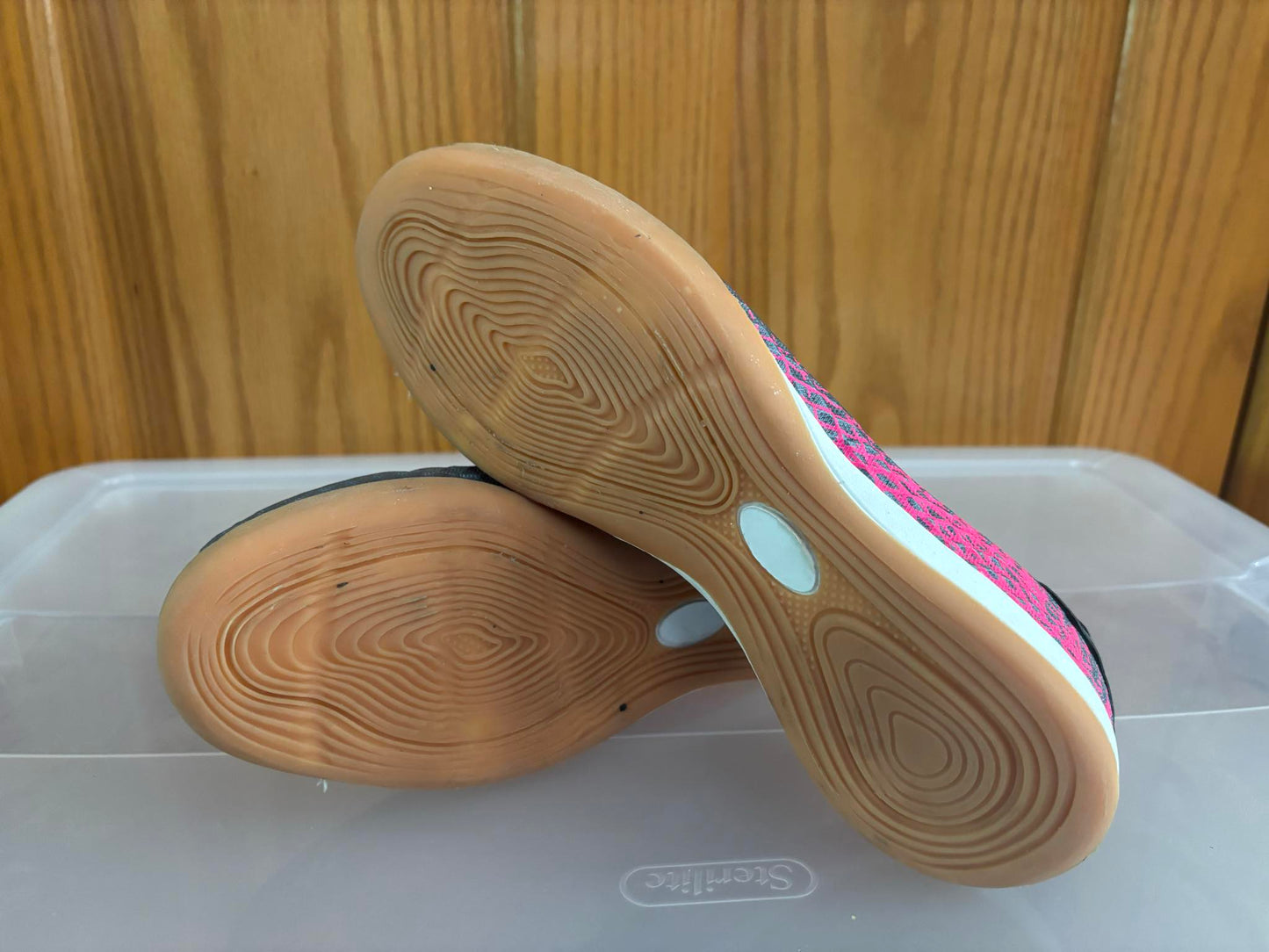 Size 5 Gray and Pink Futsal