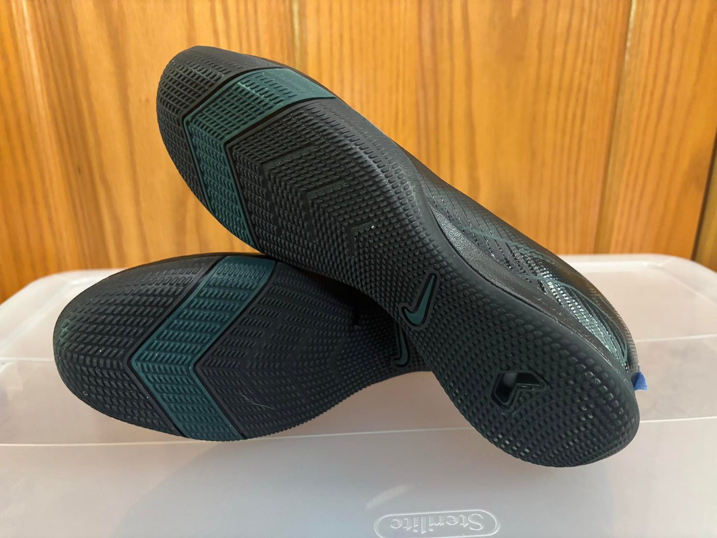 Size 8.5 Black Futsal Cleats