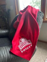 Red Fleece Stadium Blanket