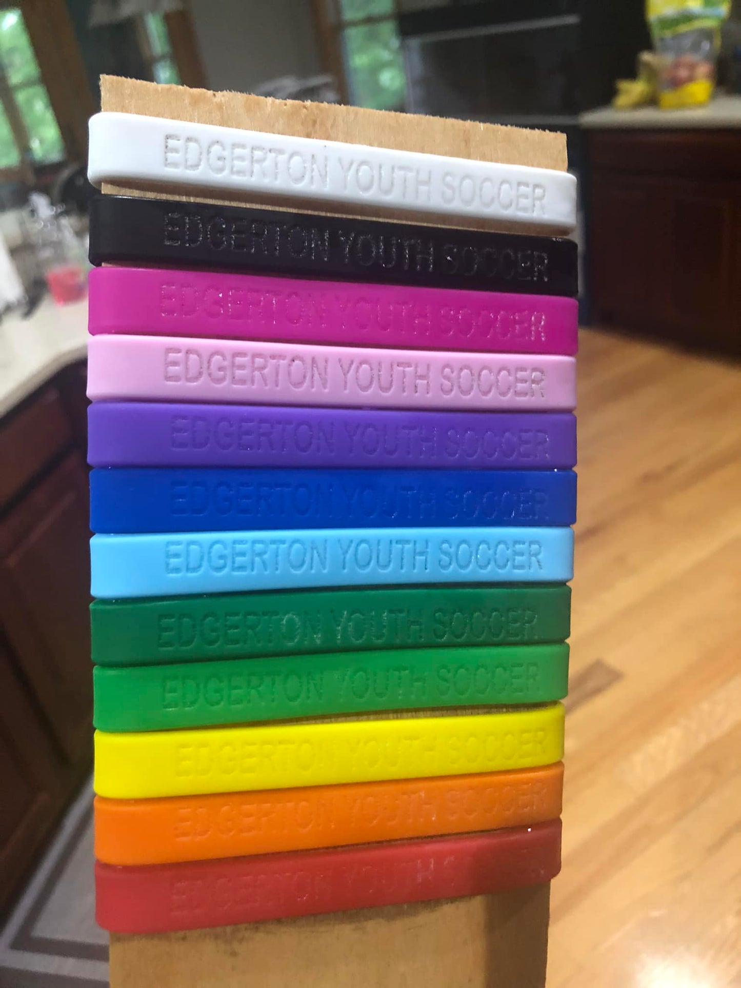 Engraved Silicone Bracelets