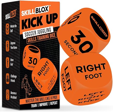 Soccer Kick Up Training Dice
