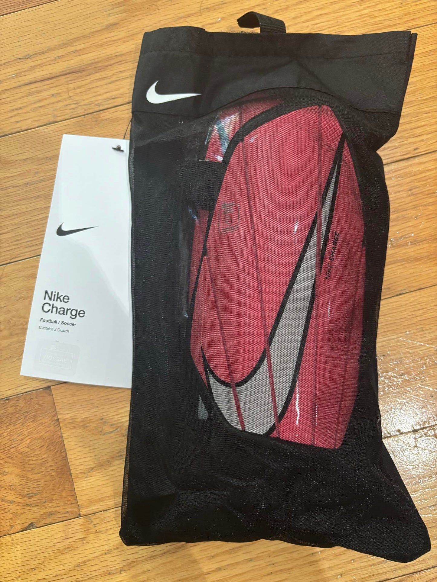 Nike Pink Youth Large Shin Guards