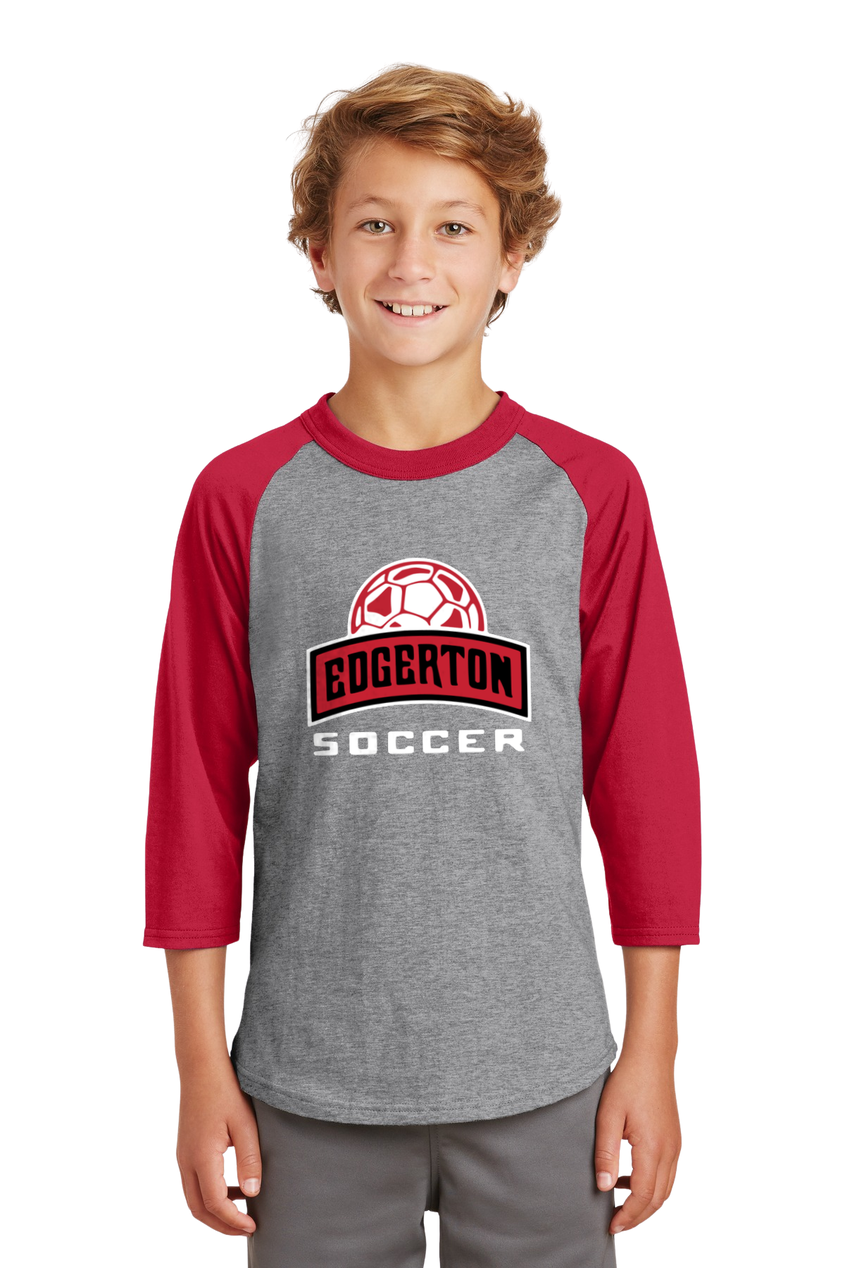 Ragan 3/4 Sleeve Cotton Shirt