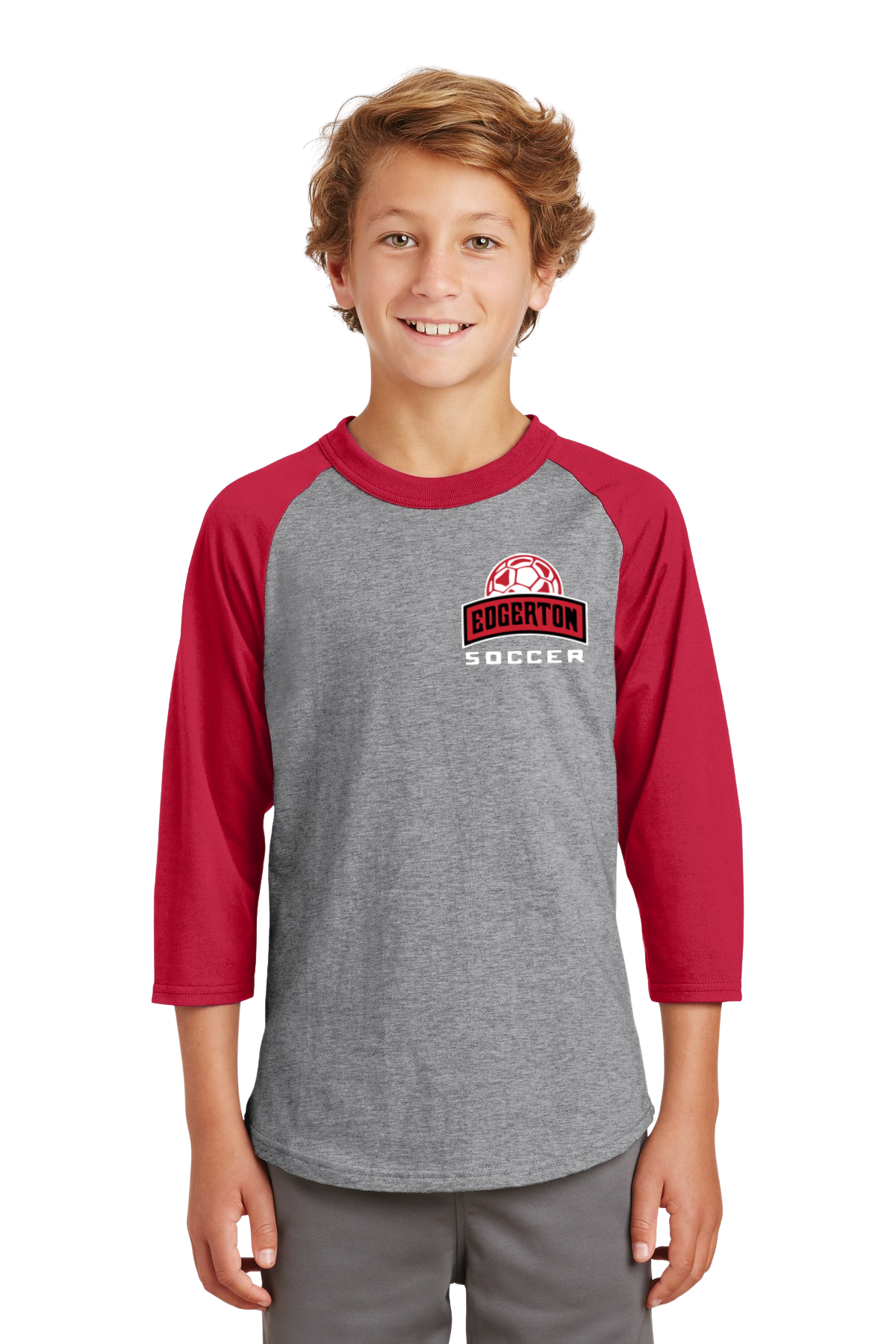 Ragan 3/4 Sleeve Cotton Shirt
