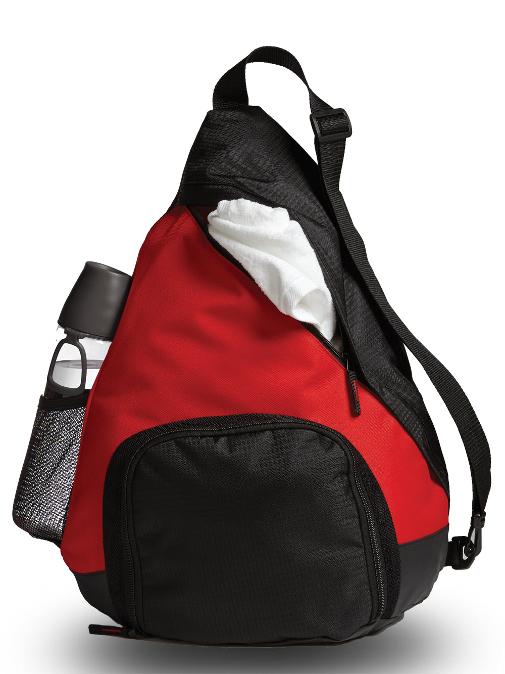 Red and Black Sling Pack