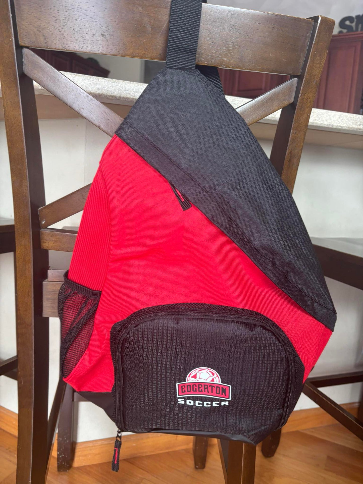 Red and Black Sling Pack