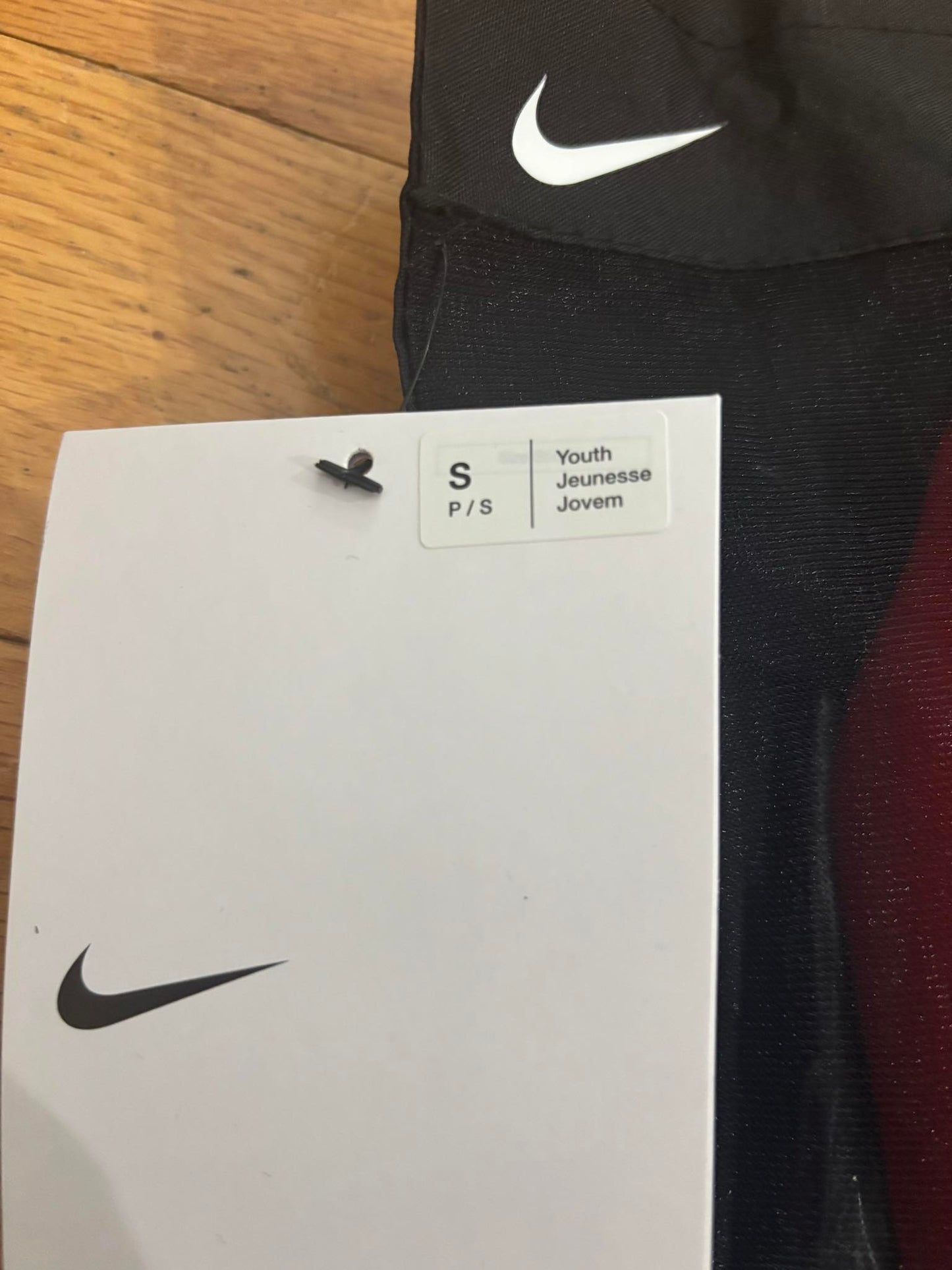 Nike Red Youth Small Shin Guards