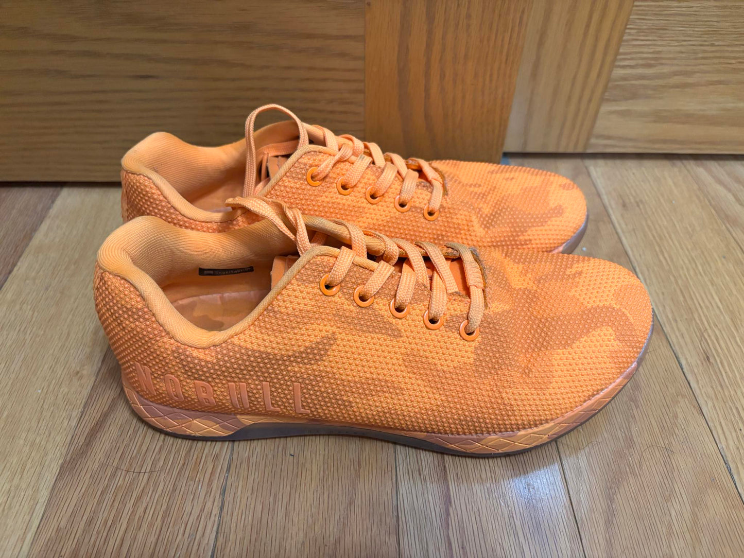 Size 9 (Womens 10.5) Orange Futsal Shoes
