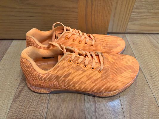 Size 9 (Womens 10.5) Orange Futsal Shoes