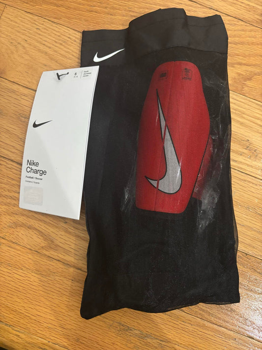 Nike Red Youth Small Shin Guards