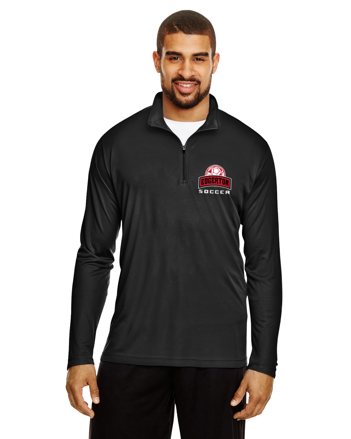 Adult 1/4 Zip Polyester (Dry Fit) Pull over